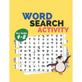 Word search activity for kids 4-8: activity work book game for kids age 4-8, easy large print word search puzzles contains animals word search, sports