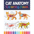 Cat Anatomy Coloring Book: Cat Anatomy Coloring Book for Kids & Adults. The New Surprising Magnificent Learning Structure For Veterinary Anatomy