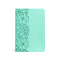 CSB Large Print Thinline Bible, Value Edition, Light Teal Leathertouch