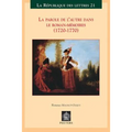 La Parole de l'Autre Dans Le Roman-Memoires (1720-1770)