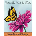 Dot to Dot Book for Adults: Butterflies and Flowers: Challenging Flower and Butterfly Connect the Dots Puzzles