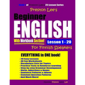 Preston Lee's Beginner English With Workbook Section Lesson 1 - 20 For Finnish Speakers