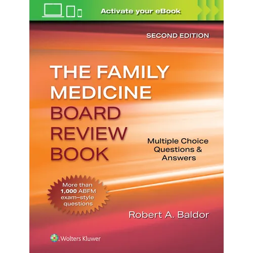 Family Medicine Board Review Book: Multiple Choice Questions & Answers: Print + eBook with Multimedia