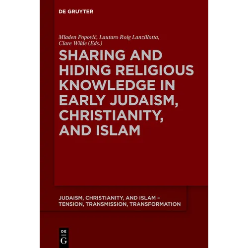 Sharing and Hiding Religious Knowledge in Early Judaism, Christianity, and Islam