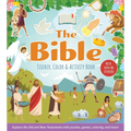 The Bible Sticker, Color & Activity Book: Explore the Old and New Testaments with Puzzles, Games, Coloring, and More! with Over 100 Stickers