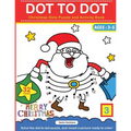 Dot To Dot: Christmas Dots Puzzle and Activity Book