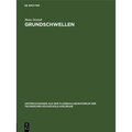 Grundschwellen: Eine Maßnahme Gegen Wasserspiegel- Und Sohlensenkungen