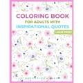 Coloring Book For Adults With Inspirational Quotes: Beautifully Designed 50 Unique Geometric Mandala petterns for Relaxation & Stress Relief