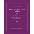 United States Government Policy and Supporting Positions 2012 (Plum Book)