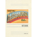 Vintage Lined Notebook Greetings from Alexandria, Louisiana
