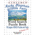 Circle It, Rocky Mountain Wildlife Facts, Word Search, Puzzle Book