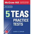 McGraw Hill 5 Teas Practice Tests, Fifth Edition