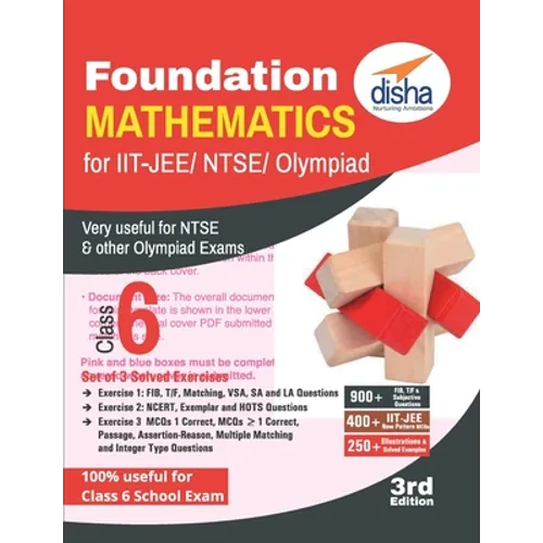Foundation Mathematics for IIT-JEE/ NTSE/ Olympiad Class 6 - 3rd Edition