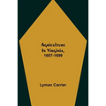 Agriculture in Virginia, 1607-1699