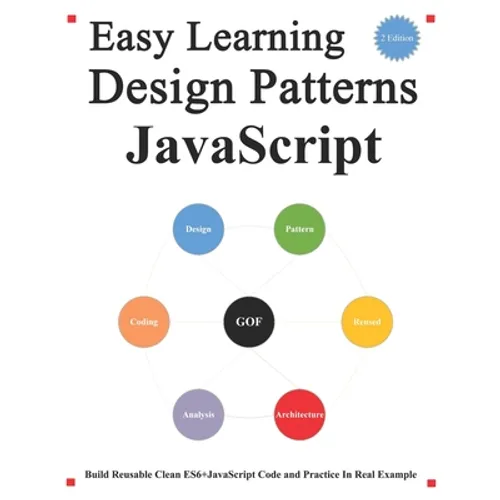 Easy Learning Design Patterns JavaScript (2 Edition): Build Reusable Clean ES6+JavaScript Code and Practice In Real Example