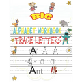 big alphabet workbook trace letters: Trace Letters Workbook - Preschool-Kindergarten, (Big Skills for Little Hands(R)) - writing Workbook with Sight w