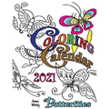 Coloring Calendar 2021 Butterflies
