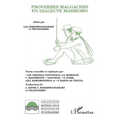 Proverbes Malgaches en dialecte Masikord