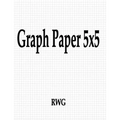 Graph Paper 5x5: 150 Pages 8.5" X 11"