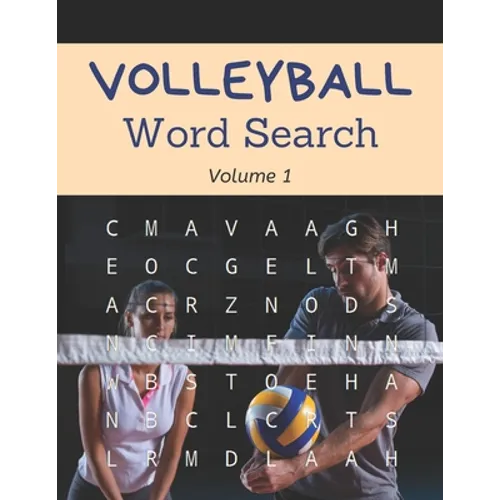 Volleyball Word Search (Volume 1): Large Print Puzzle Book for Teenage and Adult Volleyball Fans