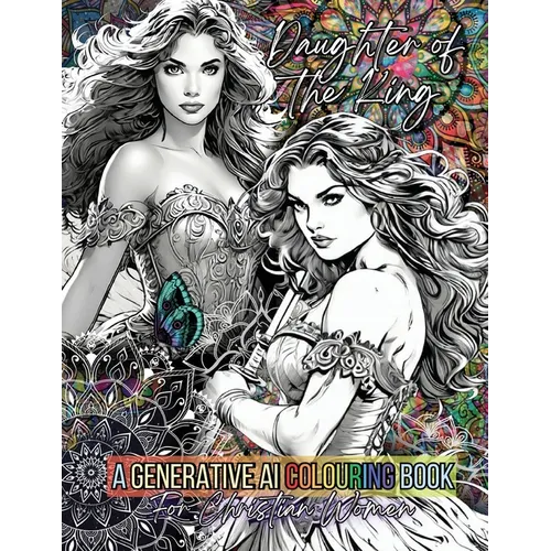 Daughter of the King: A Generative AI Colouring Book For Christian Women