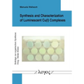 Synthesis and Characterization of Luminescent Cu(i) Complexes