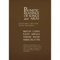 Phonetic Readings of Songs and Arias