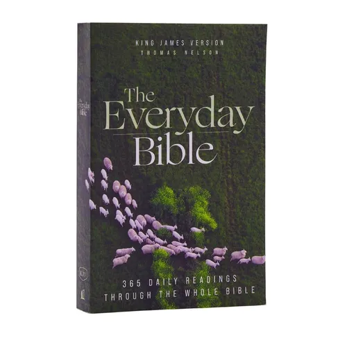 Kjv, the Everyday Bible, Paperback, Red Letter, Comfort Print: 365 Daily Readings Through the Whole Bible