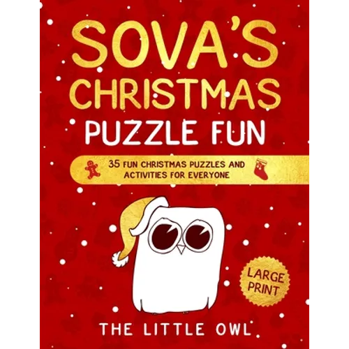 Sova's Christmas Puzzle Fun: 35 fun Christmas puzzles and activities for everyone