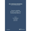 Fracture-Instability Dynamics, Scaling and Ductile/Brittle Behavior