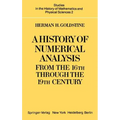 A History of Numerical Analysis from the 16th Through the 19th Century