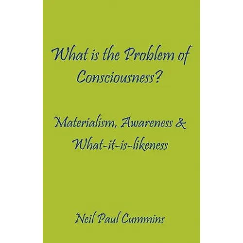 What is the Problem of Consciousness?: Materialism, Awareness & What-it-is-likeness