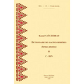 Dictionnaire Des Racines Berberes (Formes Attestees). II. C-Den