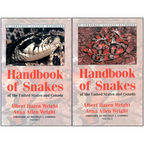 Handbook of Snakes of the United States and Canada: Two-Volume Set