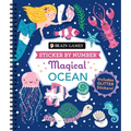 Brain Games - Sticker by Number: Magical Ocean (20 Images to Sticker): Includes 2 Glitter Sticker Sheets to Complete Each Image!