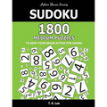 Sudoku: 1800 Medium Puzzles To Keep Your Brain Active For Hours: Active Brain Series Book