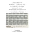 Steenerson's Revenue Taxpaid Stamp Certified Plate Proof Reference Series - Private Die Proprietary Match, Medicine, Perfumery & Playing Card Tax Stam