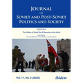 Journal of Soviet and Post-Soviet Politics and Society: The Politics of World War II Memories in the North: Regional and Transborder Memory Politics i