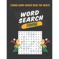 Fishing Word Search Book For Adults: Large Print Books For Adults & Seniors