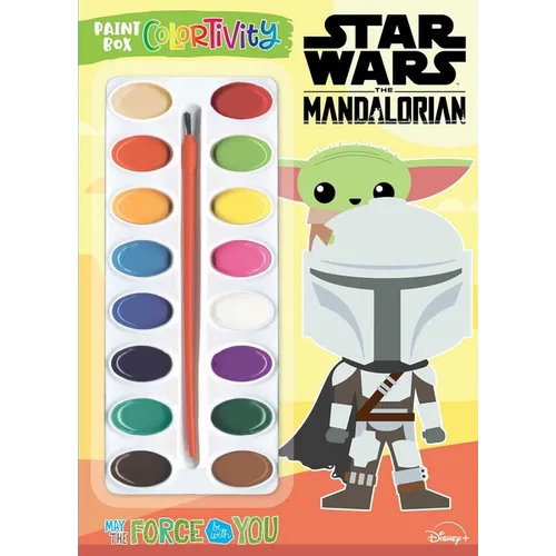 Star Wars the Mandalorian: May the Force Be with You: Paint Box Colortivity