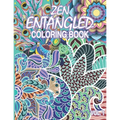 Zen Entangled Coloring Book Vol.1: Entangled 50 pages of various subjects and patterns for those craving for relaxation and meditative state
