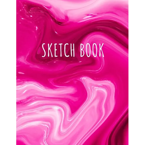 Sketch Book: Activity Sketch Book For Kids Watercolor Abstract Painting Instruction 8.5"x 11" 110 Pages Sketching Book From The Ima