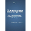 77 Written reasons to stop looking at models who do video chat online