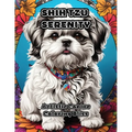 Shih Tzu Serenity: Artistic Canine Coloring Bliss