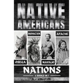 Native Americans: Osage, Mohican, Navajo, & Apache Nations