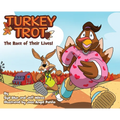 Turkey Trot: The Race of Their Lives, Children's Rhyming Picture Book on a Thanksgiving Tale About Gratitude, Read Aloud Thanksgiving Book
