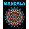 Intricate Mandala Coloring Books For Adults: Relaxing Mandalas Coloring Book For Stress Relieving: Relaxation Mandala Designs
