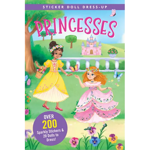 Princesses Sticker Doll Dress-Up Book