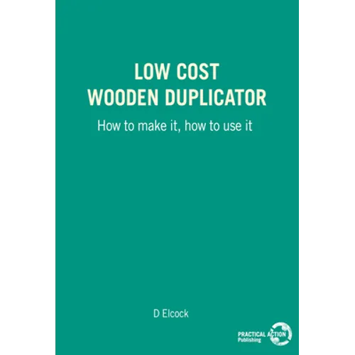 Low Cost Wooden Duplicator: How to Make It, How to Use It