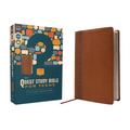Niv, Quest Study Bible for Teens, Leathersoft, Brown, Comfort Print: The Question and Answer Bible